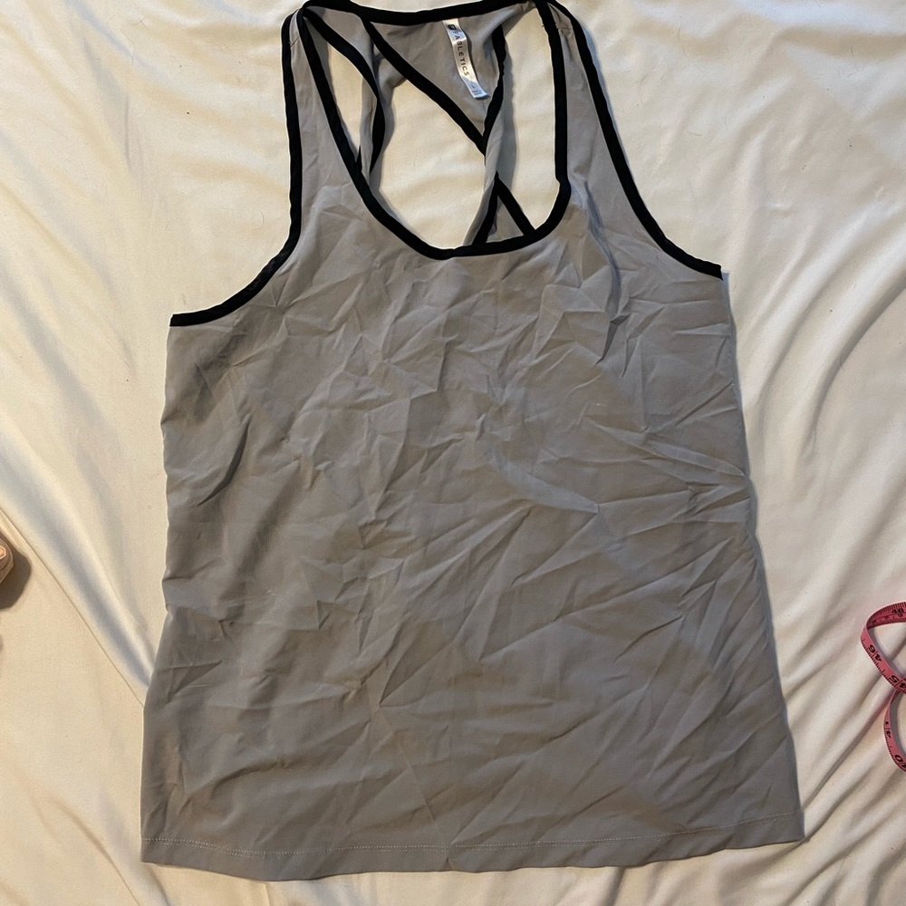 Gray fabletics tank